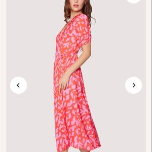NWT Lost + Wander Sweet Envie Wrap Midi Dress